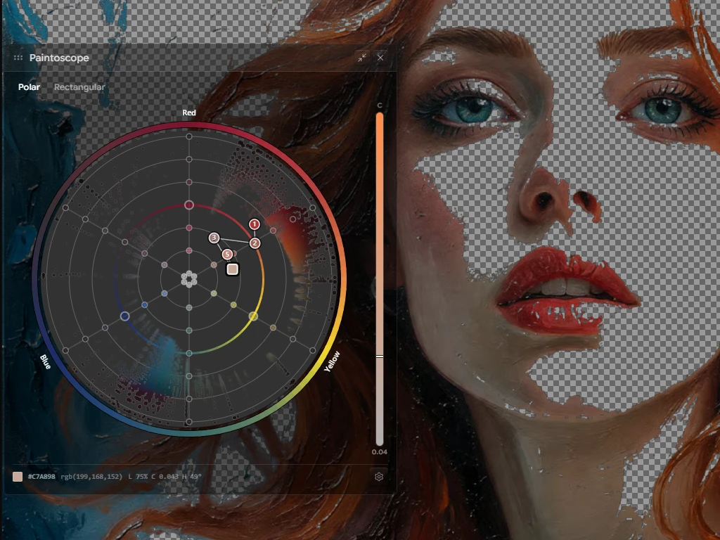 Paintoscope — RYB Paint Mixing